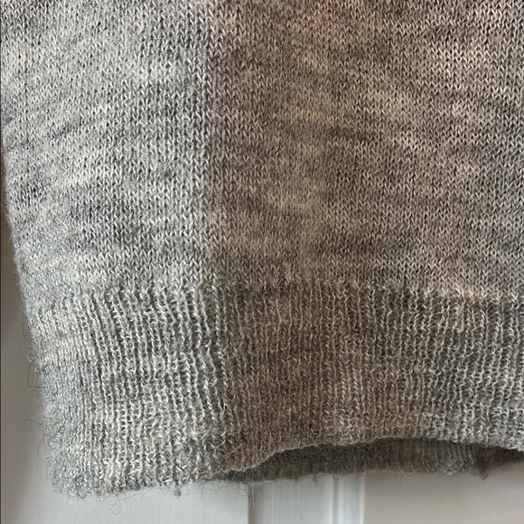 J. Crew V Neck Button Down Grandpacore Alpaca & Wool Sweater Cardigan - Size S - Picture 9 of 13